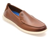 Mocasini CLARKS maro, FLEXWAY STEP, din piele naturala