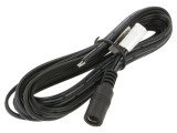 Cablu ESPE 3m 2x0,52mm&sup2; DC 5,5x2,1mm soclu drept negru KG216-000-213-0300