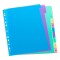 Separatoare din Plastic A4, Multicolore, Numerotate, 10 buc, CMCLASS - 3