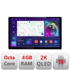 Navigatie dedicata Mercedes W204 2008-2012 N-W204 Edonav ecran 13&quot; 2K 8 si 128 Android Waze USB Navigatie 4G 360 Toslink Youtube R CarStore Technology
