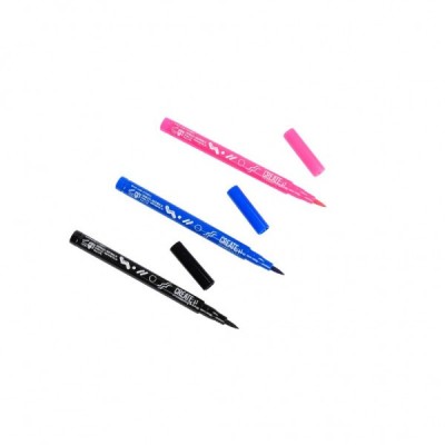 Set 3 tusuri de ochi Poptastic Create It pentru fetite foto