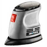 slefuitor cu vibratii /talpa forma &amp;quot;DELTA&amp;quot; 105W, viteza 12000min-1, talpa 100 x 140x97mm, cu set 12buc hartii abrazive (60,80,120)*** 59G33