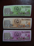 GAMBIA SERIE MNH-, Nestampilat