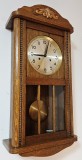 Ceas de perete cu pendul Hermle anii 80