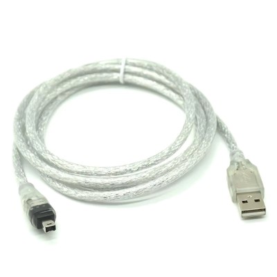 Cablu USB2.0 la Firewire 4pini tata, Active, IEEE 1394, 1.2m foto