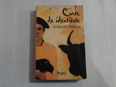 CARTE DE IDENTITATE - JUAN GOYTISOLO foto