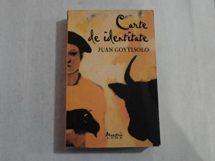 CARTE DE IDENTITATE - JUAN GOYTISOLO