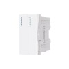 Modul Intrerupator Dublu Mecanic 2M / 1M LUXION, Standard Italian SmartElectro IntelligentHouse