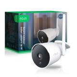 Camera de supraveghere IP WIFI NOUS W7P Smart, Exterior, 3MP, Detectare micare, Night vision, Generic