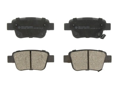 Set placute frana,frana disc TOYOTA COROLLA Verso (ZER, ZZE12, R1) (2004 - 2009) KROTTENDORF KRO3337 foto