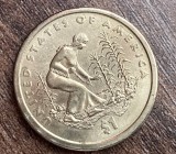 C50 - Moneda foarte veche - America - 1 dollar - litera P - 2009