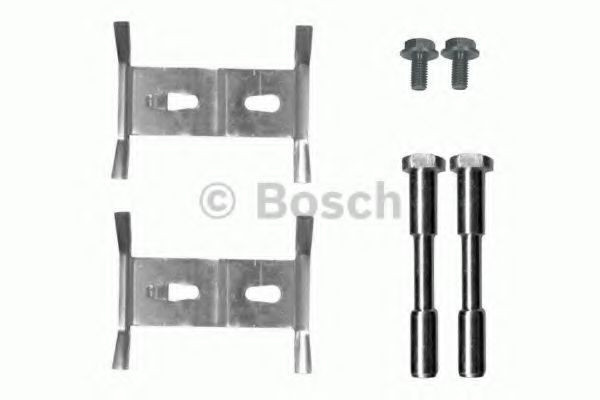 Set accesorii, placute frana AUDI Q7 (4L) (2006 - 2015) BOSCH 1 987 474 418