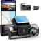 Camera auto DVR AZDOME M550Pro, Dubla, 4K, WiFi, GPS ,5GHz, WDR, G-Sensor, Mod parcare, Card 64Gb inclus