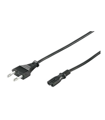 Cablu alimentare Euro la tip 2 pini 1.5m 2x0.75mm2 CUPRU 2.5A 250V foto