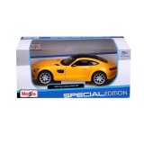 Masina din metal, Maisto, Mercedes - AMG GT, 1:24, Galben