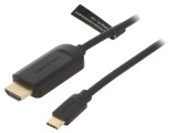 Adaptor HDMI 1.4 la USB C, 1.5m, Aurit, PVC