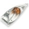 Sticla semnalizare fata dreapta transparenta Peugeot Vivacity 50-100cc 02-