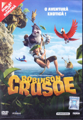 DVD animatie: Robinson Crusoe (original, dublat in limba romana ) foto