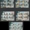 Burundi 2013 - Caini de Sanie - Huskies M/S 5v NEDANTELATE MNH