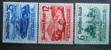1939 SERIE GERMANIA REICH CU SUPRATIPAR