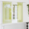 Perdele din voile cu tablă 2 buc Verde măr