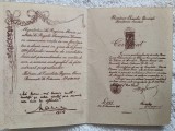 Reclama , act punere piatra fundamentala la Fabrica de Ciocolata ,iunie 1924 , cu prezenta Reginei Maria.CIOCOLATA REGINA MARIA