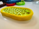 Savoniera 3D, model Wave, Galben/Lime, Oem