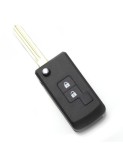 Carcasa cheie tip briceag 2+1 butoane, model patrat (modificat) pentru Nissan