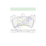 Set placute frana Punte fata Audi Q7 (4L/7M) 2005-; Porsche Cayenne (9pa, 955) 2002-2010; Vw Touareg (7L) 2002-2010; Icer Spania