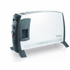 Convector electric Taurus Clima Turbo 2000 3 trepte 2000W Alb / Negru foto