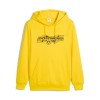Borussia Dortmund hanorac de bărbați cu glugă FtblCulture yellow - M, Puma