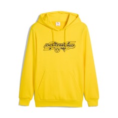 Borussia Dortmund hanorac de bărbați cu glugă FtblCulture yellow - XXL