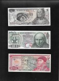 Set Mexic 5 + 10 + 20 pesos aunc/unc, America Centrala si de Sud