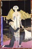 ART DECO FELICITARE,,NIGHT,1925&quot;STARE EXCELENTA, NOUA, Necirculata, Printata