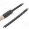 Conector M8, 4 pini, clasa etanseitate IP65, IP67, DEGSON ELECTRONICS - PM-M8A-04P-MM-SL7A01-00A(H)