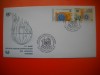 HOPCT PLIC FDC S NR 207 PROGRAM VOLUNTARIAT 20 ANI 1981 - ONU NATIUNILE UNITE- -BIROUL VIENA AUSTRIA