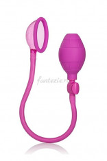 MINI SILICONE CLITORAL PUMP - PINK foto