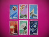 HOPCT TIMBRE CHINA MNH 1664 COSMOS/RACHETE APARARE MILITARA -6 VAL -1986