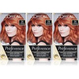 L&rsquo;Or&eacute;al Paris Pr&eacute;f&eacute;rence culoare par ambalaj economic culoare 7.4 Mango Copper