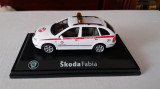 Macheta SKODA FABIA 1 COMBI DP PRAHA POHOTOVOST AUTOBUSY - Abrex, 1/43.