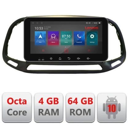 Navigatie Fiat Doblo 2015-2018 I-DOBLO15 4+64 ecran 10.33&quot; Android Waze USB Navigatie Internet Youtube Radio CarStore Technology