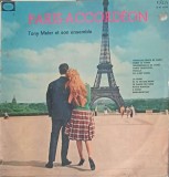 Vinil LP Paris Accordeon - Tony Meler Ensemble (1962, Vega) Country/Jazz