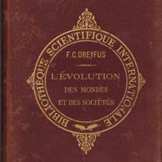 HST C1721 L'evolution des mondes et des societes 1888 Dreyfus