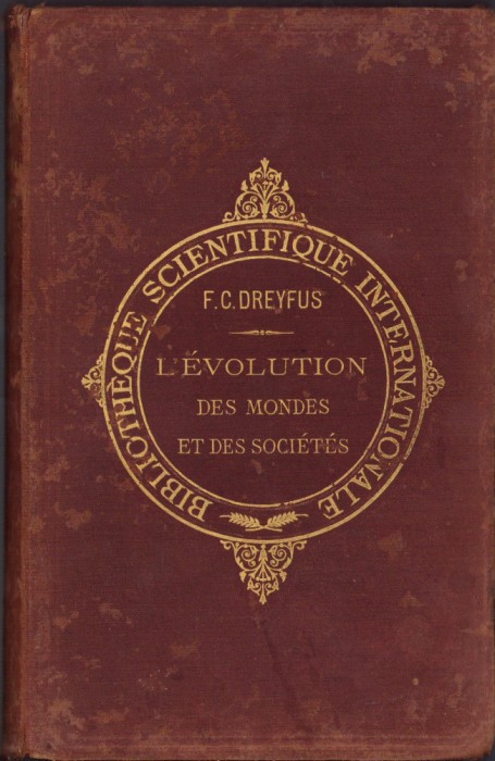 HST C1721 L&#039;evolution des mondes et des societes 1888 Dreyfus