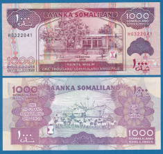 = SOMALILAND - 1000 SHILLINGS - 2015 - UNC = foto