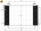 NRF 35592 EASY FIT Condensator, climatizare