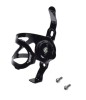 Suport bidon apa, din aluminiu, rotativ, pentru biciclete, culoare negru Cod:AWR2014