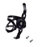 Suport bidon apa, din aluminiu, rotativ, pentru biciclete, culoare negru Cod:AWR2014