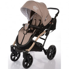 Carucior copii 2 in 1 cu landou Knorr-Baby Volkswagen Polo Cappuccino