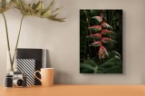Tablou Canvas Flori Exotice Tropicale, Design Elegant și Vibrant, 26 x 39 cm, CMCLASS